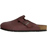 Birkenstock Mule 'Boston' brun foncé