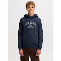 Jack & Jones Denver Logo Hoodie Bleu 14 Years Garçon