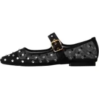 Super Mode Ballerines 'Ballerinas mit Riemchen von Alta Moda' noir