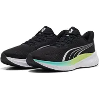 Puma Chaussure de course 'Pounce Lite 2' noir / blanc cassé