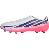 Adidas F50 Hyperfast League Laceless Ag Football Boots Blanc EU 42
