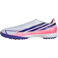 Adidas F50 Hyperfast League Laceless Tf Football Boots Blanc EU 48 2/3