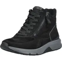 Gabor Rollingsoft Rollingsoft Veterschoenen Hoog - zwart - Maat 36.5