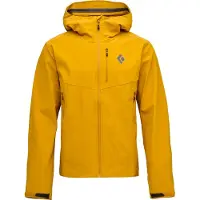 Black Diamond - Veste déperlante et respirante - M Dawn Patrol Softshell Amber en Softshell - Taille S - Jaune