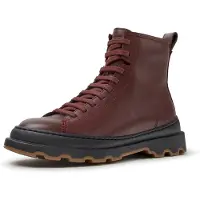 Camper Bottines à lacets 'Brutus+' bourgogne