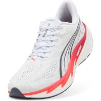 Puma Chaussures Velocity NITRO 5 Blanc Rouge AW26, Taille 46 - EUR