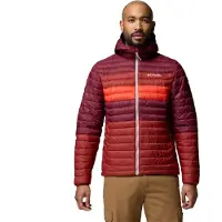 Columbia Powder Pass Jacket Rouge,Orange S Homme