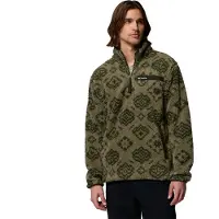 Columbia Rugged Ridge High Pile Half Zip Fleece Vert 2XL Homme