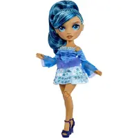 Mga Rainbow High, Collection "Pretty in Paris" - Poupée Skyler Bradshaw (bleue), poupée de mode, pour filles, à partir de 4 ans, garçon/fille, 280 mm, multicolore, bleu