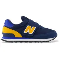 New Balance unisex pour enfant. P515V1_KL Chaussures 515 Hook & Loop bleu marine (34.5 W), Plat, Velcro, Casuel, mode enfantine