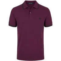Fred perry M3600 Polo Tipped Plum Violet taille M