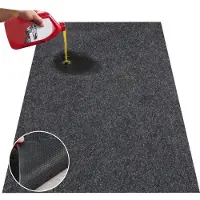 Vevor Tapis de Sol de Garage 2235,2x5181,6x2,4 mm Tapis Protection Antidérapant Imperméable Eau Neige Pluie Boue Huile de Voitures avec Support TPE Anti-fuite Facile à Nettoyer Découper