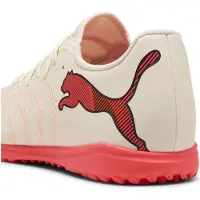 Puma Hommes, Chaussures de football, Future 9 Play Tt (46.5), Rouge, Blanc, Noir, Beige