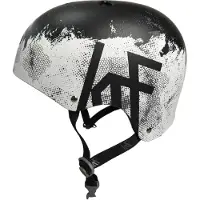 KRF Zero Negative Helmet Blanc,Noir S