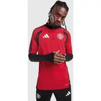 Adidas Manchester United 26/27 Tiro Training Half Zip Sweatshirt Rouge S / Regular Homme