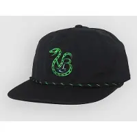 Salty Crew Mb Snake 5 Panels Cap Noir Homme