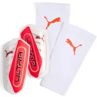 Puma Ultra Flex Sleeve Shin Guards Blanc L