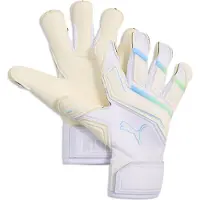 Puma King Ultimate Hybrid Goalkeeper Gloves Blanc 8
