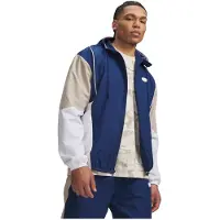 Under Armour Veste Ua Rival Woven Cb - noir/bleu marine, taille : M