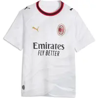 Puma Garçons, Maillot de football, ACM Away Jersey Replica Jr (140), Blanc, 140