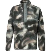 Columbia Pull-over de sport 'Helvetia II' beige / vert pastel / vert foncé / blanc cassé