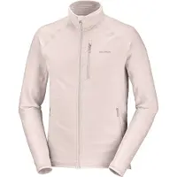 Salomon - Polaire stretch et légère - Sntial Lightwarm FZ M Silver Cloud pour Homme - Taille L - Blanc