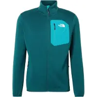 The North Face Veste en polaire fonctionnelle 'CREST' turquoise / émeraude / blanc