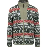 Columbia Veste en polaire fonctionnelle 'Sequoia Grove II' turquoise / bleu fumé / vert / rouge