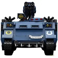 Joy toy Warhammer 40k Space Marine 2 Razorback With Twin Lascannon Figure 36 Cm Bleu