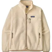 Patagonia - Polaire double face en Polartec - W's Retro Pile Jkt Natural pour Femme - Taille XL - Beige