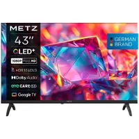 Metz Téléviseur intelligent Metz MQH7030Z, écran de 109 2 cm (43 pouces), Full HD, couleur noire