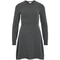 Vila Kerry Long Sleeve Short Dress Gris XL Femme
