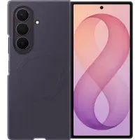 Samsung Galaxy Z Fold 8 Ultra Back Cover Silicone avec Aimant Mauve