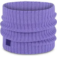 Buff Knitted Neck Warmer Violet