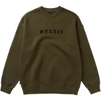 Mystic Brand Crew Sweatshirt Vert L Homme