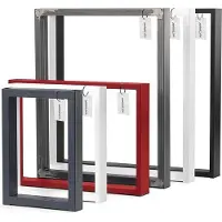 Markenlos Table d'appoint / Table basse - Élégante et pratique - Noire - 30x43 cm