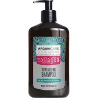 Arganicare Shampoing au collagène, pour cheveux faibles et abîmés, 400 ml