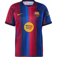 Nike Maillot 'FCB' bleu marine / azur / rouge carmin / canneberge