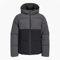 Jack & Jones Veste doudoune Surface Garçon Asphalt/Noir