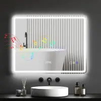 StarTech.com Miroir de salle de bain - Miroir de maquillage carré - Aluminium - Portable - 15 cm - Argenté - Design moderne