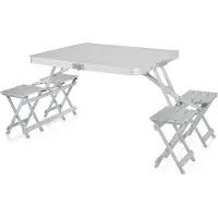 Famanu Table de camping en bois