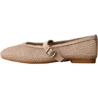 Super Mode Ballerine à brides - - Joalice - Beige - Taille 41 - Talon plat