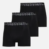 Bench Boxers à taille jacquard trois pièces hommes - Noir/Noir/Noir