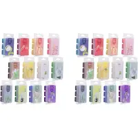Torribaly Lot de 24 fondants de cire parfumée carrés, fondants, soja pour chauffe-plats, cadeau carré