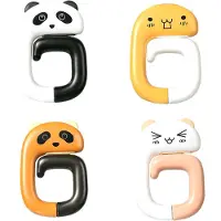 Typecat Crochet pliable antidérapant pour sac, cintre robuste, support mural pour vêtements, porte-monnaie, cintre pour sac, crochet robuste pour sac