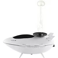 Kepptory Humidificateur Spatial, Brumisateur Méduse et Brouillard Épais, Veilleuse Colorée RGB, Diffuseur D'Ambiance Décoratif pour Chambre à Coucher