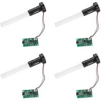 Torribaly Humidificateur D'Air Brumisateur USB Atomiseur Transducteur Pièce D'Atomisation Accessoires de Bricolage et Module D'Entraînement PCB (4 Pièces)