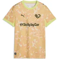 Puma Palermo Fc 26/27 Replica Away Junior Short Sleeve T-shirt Jaune 7-8 Years Enfants