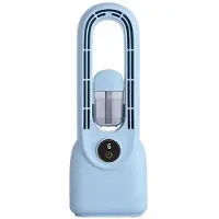 Typecat Ventilateur Sans Pales, Climatiseur Portable, Écran LED, Ventilateur de Bureau Sans Pales, Refroidisseur D'Air pour Bureau, Chambre à Coucher B