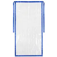 Kepptory Cape de Remise de Diplômes « Argent » 170 cm X 83 cm pour Cadeaux Unisexes, Collège, Lycée, Université, Fête de Remise de Diplômes, Bleu